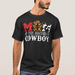 Mom 1St First Birthday Cowboy Western Rodeo Party  T-Shirt