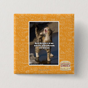 Mom! 2 Inch Square Button
