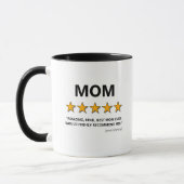 Mom 5 Star Review | Best Mom Ever Mug (Left)