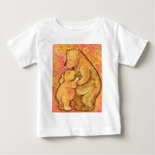 Mom and Baby Bear - Hug - T-Shirt