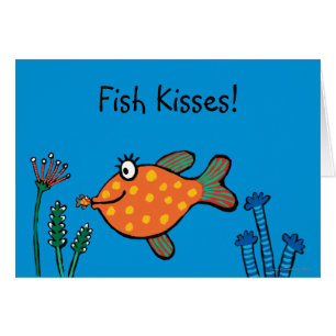 Mom and Baby Fish Kisses