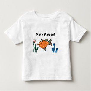 Mom and Baby Fish Kisses Toddler T-shirt