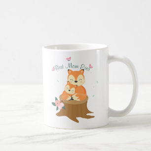Mom and baby Foxes Mothers Day Coffee Mug