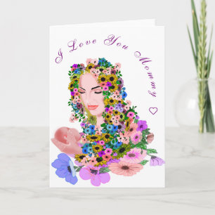 Mom and Baby Love Mother's Day Card