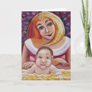 Mom and baby - Mother's Day Card