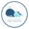 Mom and Baby Whale Baby Shower {blue}