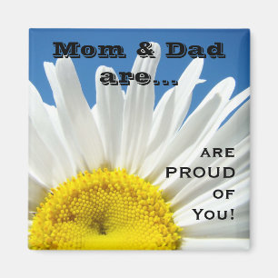 Mom and Dad are Proud of You! magnet Children