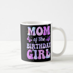 Mom And Dad Birthday Girl Butterfly Family Party D Coffee Mug