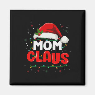 Mom And Dad Claus Christmas Xmas Santa Women Famil Magnet