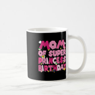 Mom And Dad Princess Birthday Girl Family Party De Coffee Mug