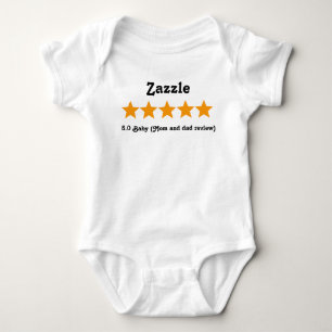 Mom and dad review five stars baby bodysuit