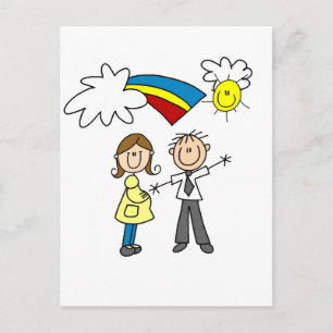 Mom and Dad to Be Tshirts and Gifts Postcard