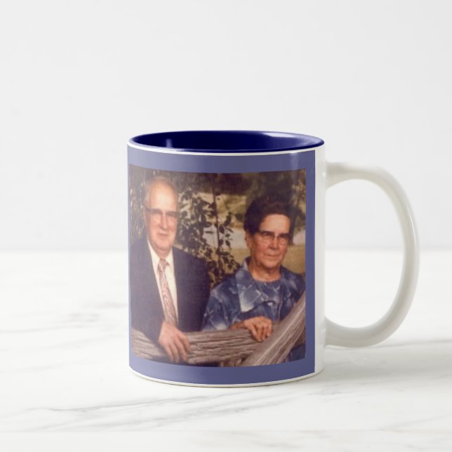 Mom and Dad Troop Two-Tone Coffee Mug (Right)