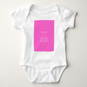 Mom and dad valentine's day baby bodysuit