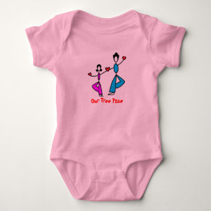 Mom and Daughter - Baby Yoga Clothes Bodysuit