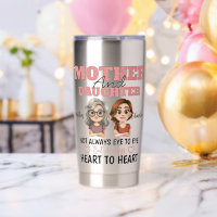 Mom And Daughter Hearts Connected Across Miles