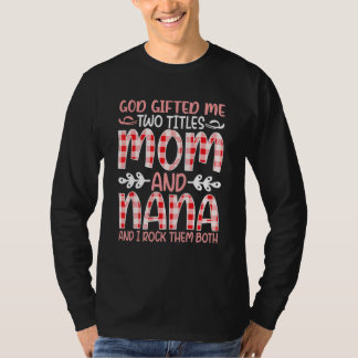 Mom And Grandma Quote Family Humour Text 1 T-Shirt