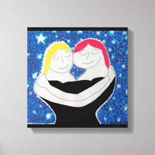 Mom and Me Canvas Print