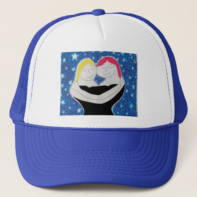 Mom and Me-hat Trucker Hat (Front)