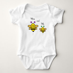 Mom and Me Whimsical Geo Shape Baby Bodysuit