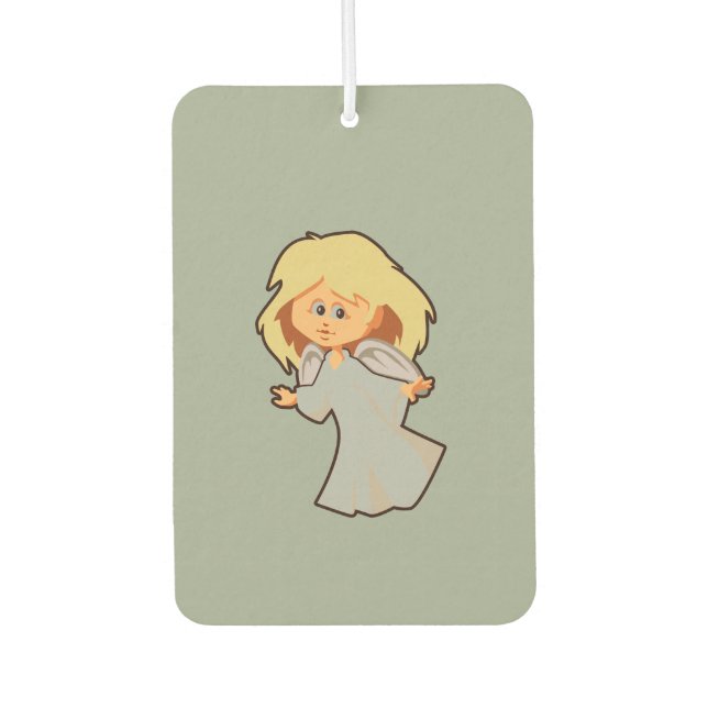 Mom Angel Drive Safely Car Air Freshener (Front)