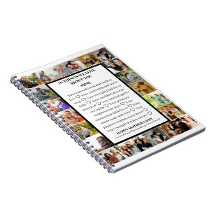 Mom appreciation   Mothers Day 22 Photo Collage Notebook