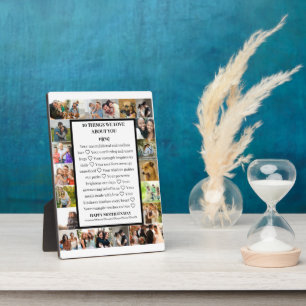 Mom appreciation   Mothers Day 22 Photo Collage Plaque