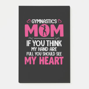 Mom Art Gymnastics Mom Post-it Notes