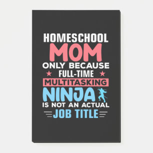 Mom Art Homeschool Mom Post-it Notes