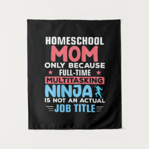Mom Art Homeschool Mom Tapestry