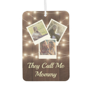 Mom Automobile Baby Design Your Own Family Photos Air Freshener