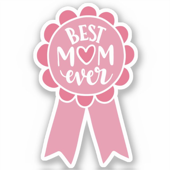 Mom Award Ribbon | Mother Appreciation Gift (Front)