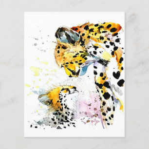 Mom Baby Lion Family Gift,Mom Daughter Birthday Flyer
