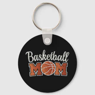 Mom Basketball Player Mothers Day Outfit Game Day  Keychain