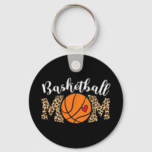 Mom Basketball Shirt For Women Love Basketball Keychain