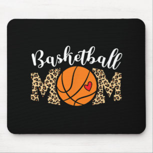 Mom Basketball Shirt For Women Love Basketball Mouse Pad