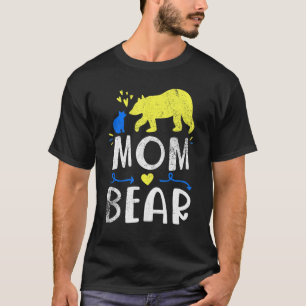 Mom Bear Family Matching Down Syndrome Awareness T-Shirt