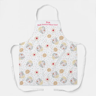Mom Best Cookie Baker All-Over Print Apron