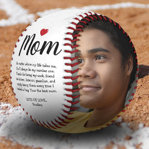 Mom Birthday - Mother's Day Photo Baseball