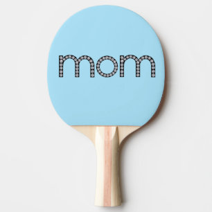 Mom bling ping pong paddle
