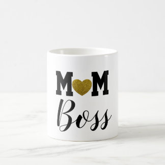 Mom boss coffee mug