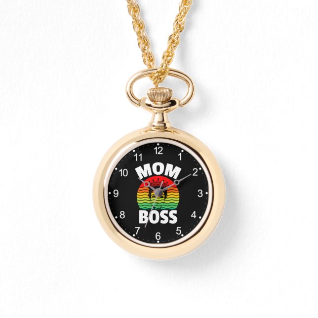 Mom Boss Mother’s Day Gift-66620 Watch (Front)
