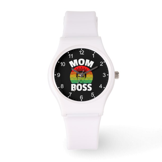 Mom Boss Mother’s Day Gift-66620 Watch (Front)