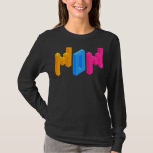 Mom Brick Builder  Blocks Master Builder T-Shirt