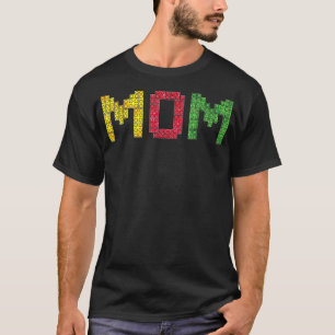 Mom Brick Master Builder Building Blocks family se T-Shirt