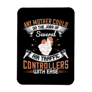 Mom - Busy like Air Traffic Controllers Magnet