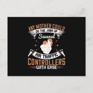 Mom - Busy like Air Traffic Controllers Postcard
