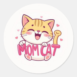 Mom Cat Sticker