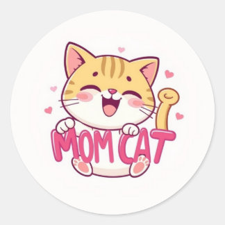 Mom Cat Sticker