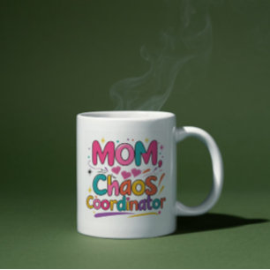 Mom Chaos Coordinator – Funny Giftful Mom Coffee Mug